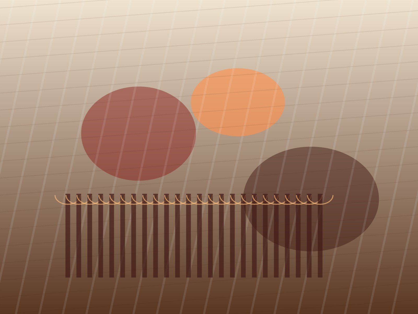 Woven textile abstraction
